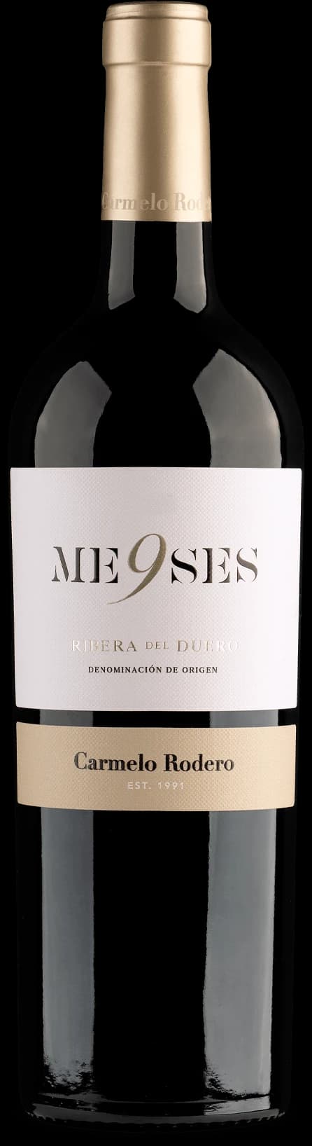 Botella de Carmelo Rodero 9 meses