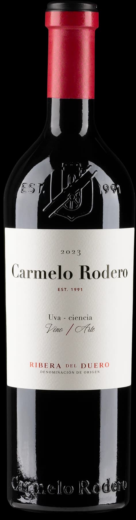 Botella de Carmelo Rodero Crianza