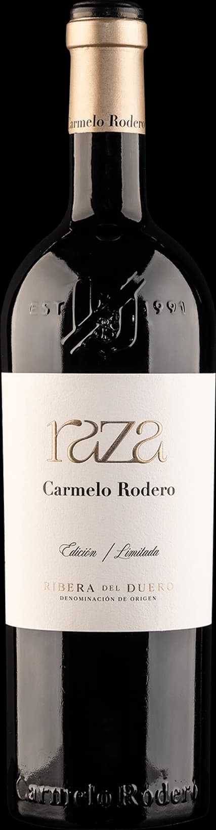 Botella de Carmelo Rodero Raza