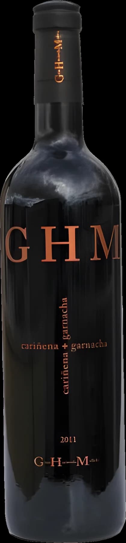 Botella de GHM Cariñena + Garnacha