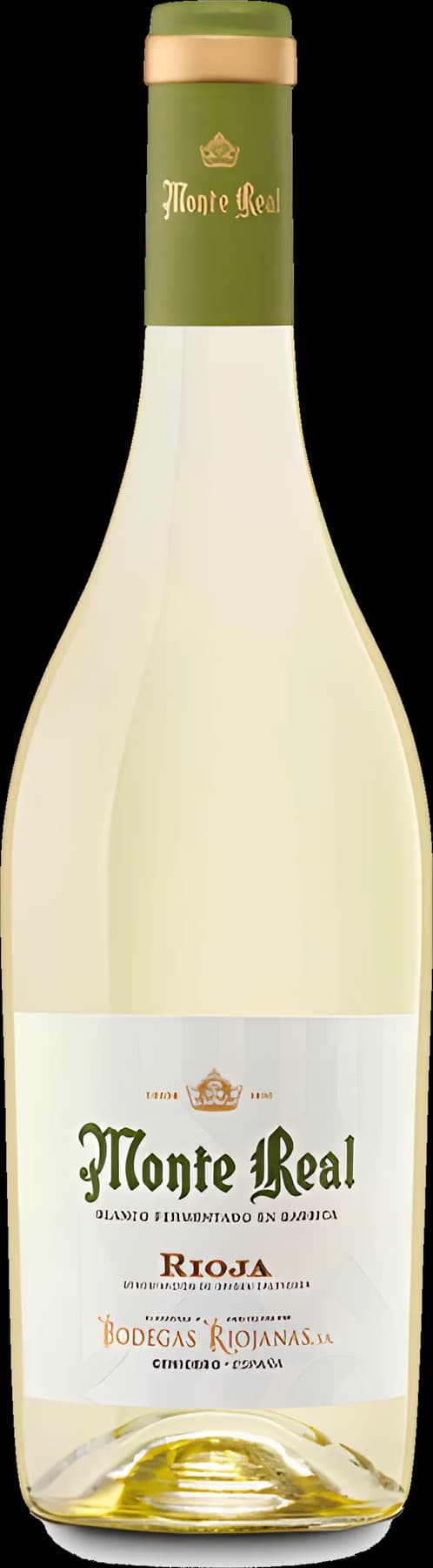 Botella de Monte Real Blanco Fermentado en Barrica