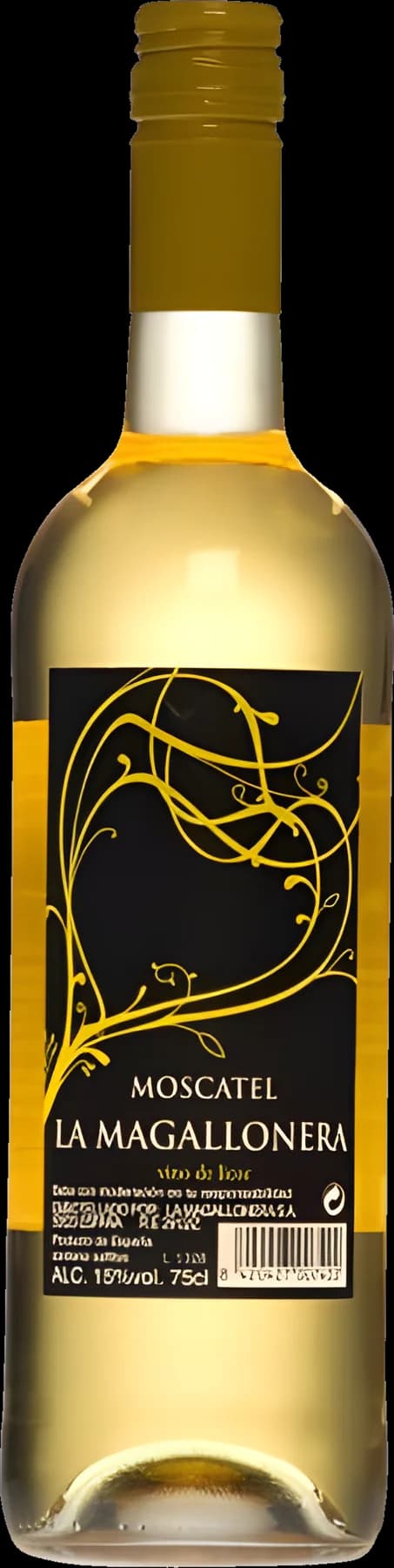 Botella de Moscatel La Magallonera