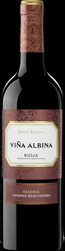 Botella de Viña Albina Reserva Vendimia Seleccionada