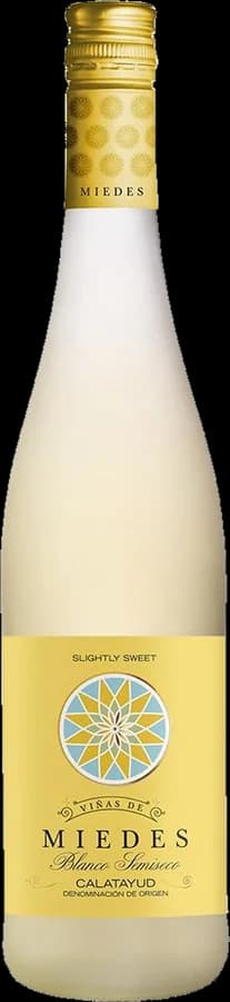 Botella de Viñas de Miedes Blanco Semiseco